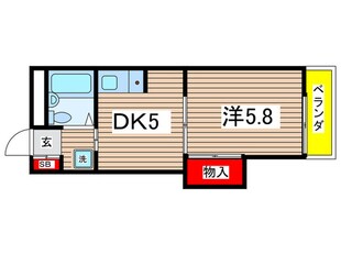 滝マンション第三春来の物件間取画像